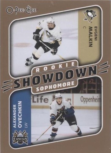 2006-07 O-Pee-Chee - Alex Ovechkin Evgeni Malkin #624