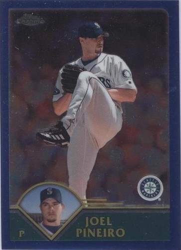 2003 Topps Chrome - Joel Pineiro #250