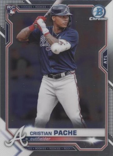 2021 Bowman Chrome - Cristian Pache #69