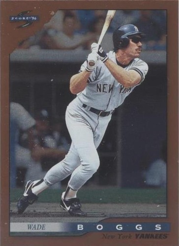 1996 Score - Wade Boggs #70