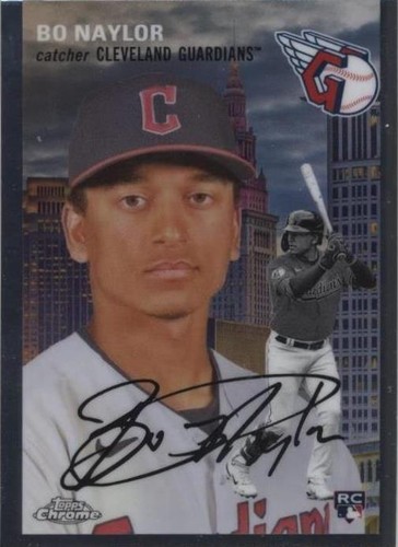 2023 Topps Chrome Platinum Anniversary - Bo Naylor #54CV-55