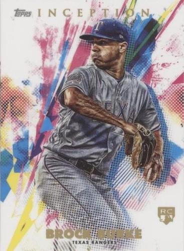 2020 Topps Inception - Brock Burke #66