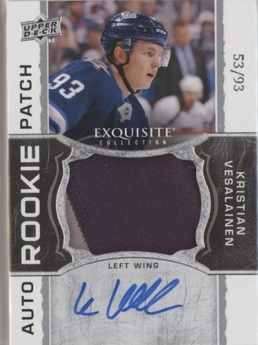 2018-19 Upper Deck The Cup - Kristian Vesalainen #EC-KV