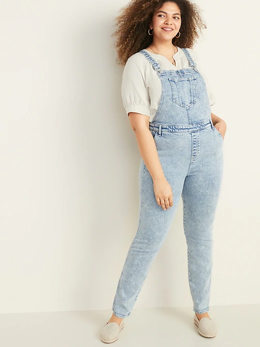 

Джинсовый комбинезон Martina с боковой молнией Old Navy Stone Wash, размер, Синий