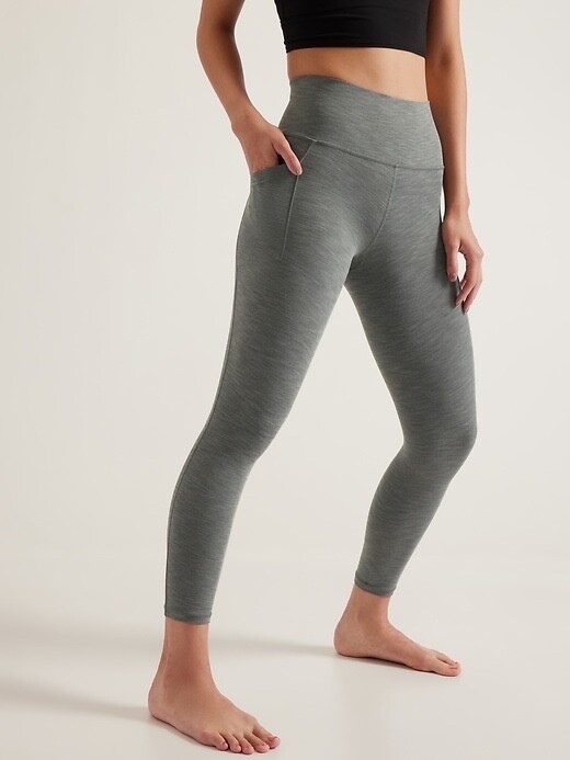 

ATHLETA Salutation Stash Pocket II 7/8 Tight XLT XL T | Серый Вереск 531321 НОВИНКА, Salutation