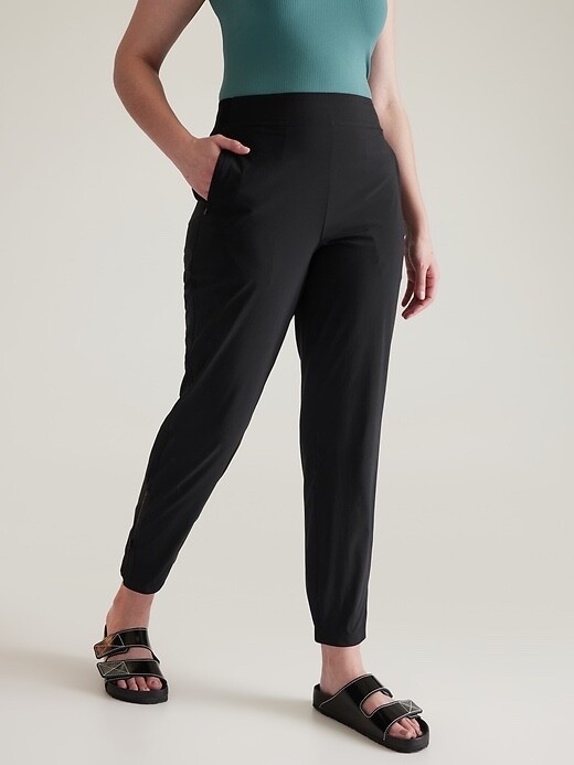 ATHLETA Brooklyn Heights Jogger 8 (M Medium) Черный #533443 НОВИНКА