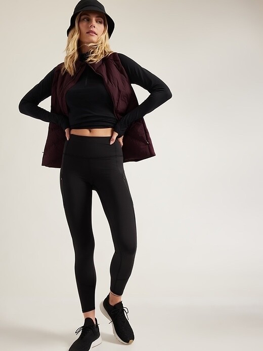 

ATHLETA Rainier Tight  Medium | Черный плюшевый сверхзвуковой #487745 НОВИНКА