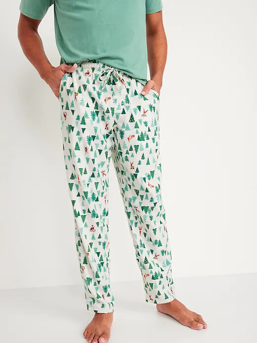 

NWT Old Navy Express YourElf! Мужские фланелевые пижамные штаны Pine Tree Elf, SML XL, Multi color express yourelf!