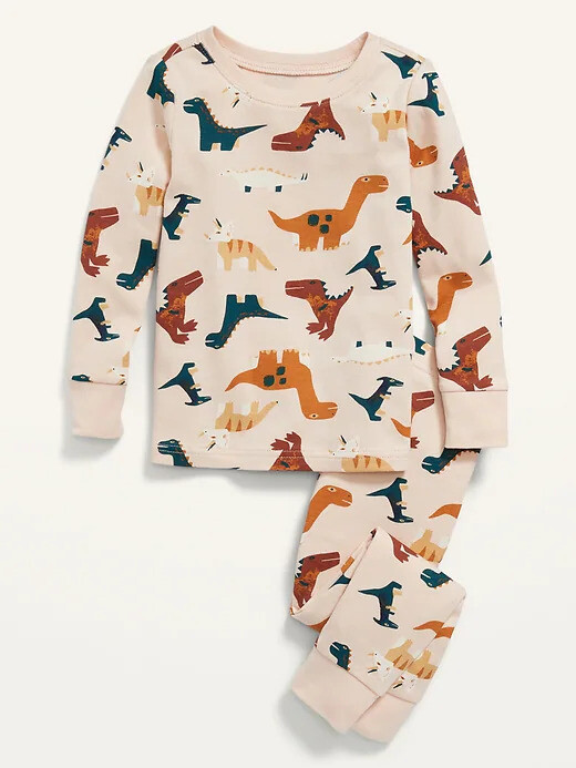 Пижама NWT Old Navy с динозавром, пижама с динозавром, PJ T-Rex Triceratops для мальчиков 5 лет