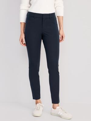 NWT Old Navy Mid-Rise Pixie Skinny Ankle Pants sz 10  #644793 Blue