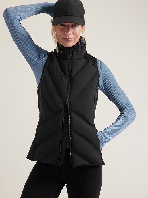 

ATHLETA Жилет с входным отверстием , средний | Черный #983000 НОВЫЙ, Athleta Inlet