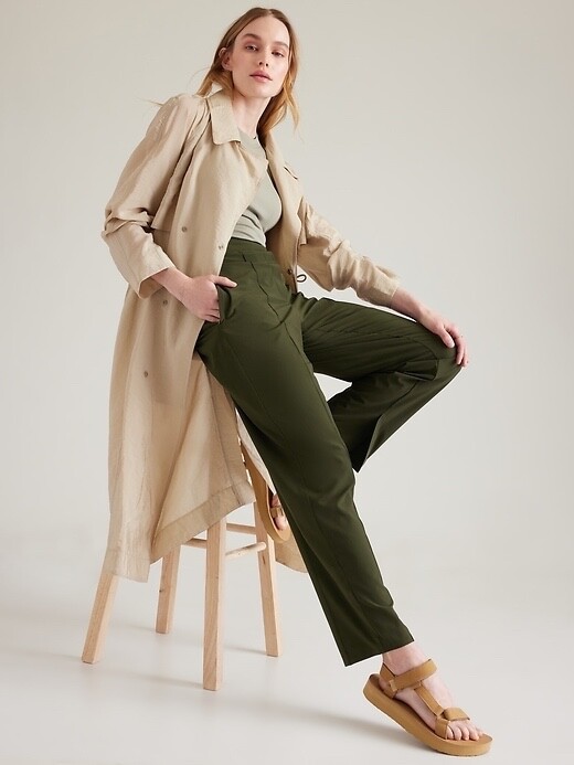 

Брюки ATHLETA Brooklyn Heights  (L Large) Aspen Olive #882642 НОВИНКА, Зеленый