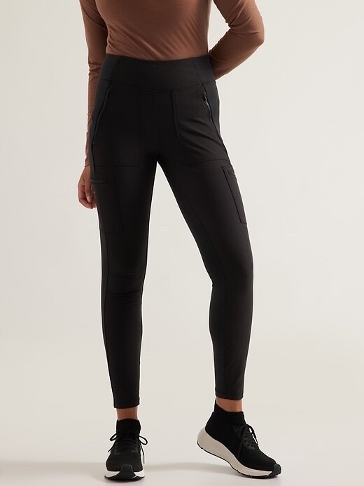 

ATHLETA Headlands Hybrid Cargo II Tight  (S Small) Черный #982353 НОВИНКА