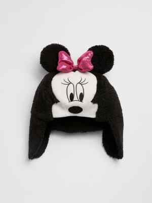 NWT GAP Шапка Disney Sherpa Minnie Mouse Trapper на мягкой флисовой подкладке для девочек 2T 3T