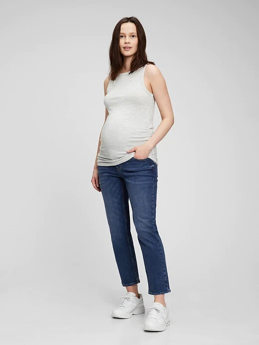 

Свободные джинсы 90-х годов Gap для беременных с поясом True Waistband, размер , размер, Синий
