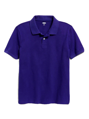 boys purple polo shirt