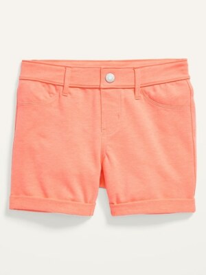 Old Navy Girls French Terry Rolled-Cuff Midi Shorts Various Sizes & Colors NWT