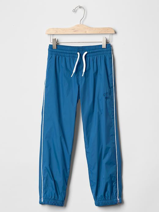 

Спортивные штаны NWT GAP для мальчиков с логотипом Arch, спортивная одежда, синие M 8, Sailor blue