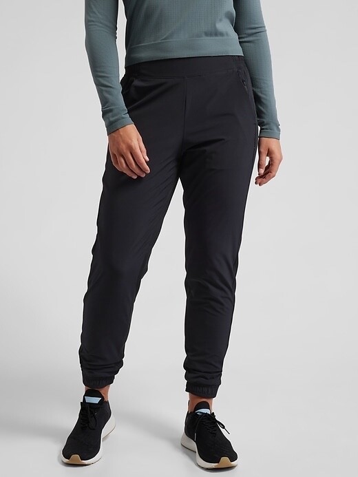 Черные брюки ATHLETA Brooklyn Lined Jogger 2 (XS X-Small) #631612 НОВИНКА