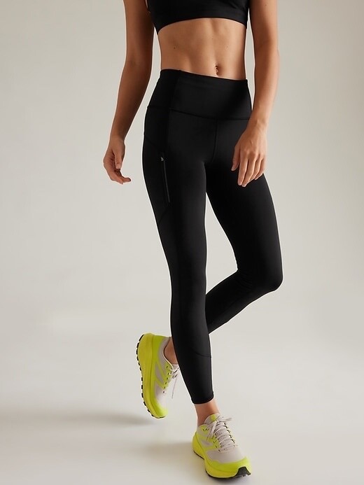 ATHLETA Rainier Tight LT Большой Высокий LT | Черный #487745 НОВИНКА