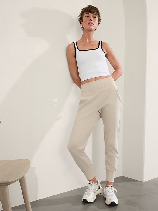 Кроссовки ATHLETA Venice High Rise Jogger S Small | Abalone Grey #597888 НОВЫЕ