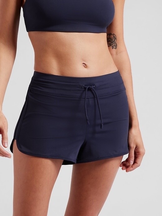 

ATHLETA Шорты для плавания Surge  X-Large | Платье синее #384029 НОВИНКА, Синий