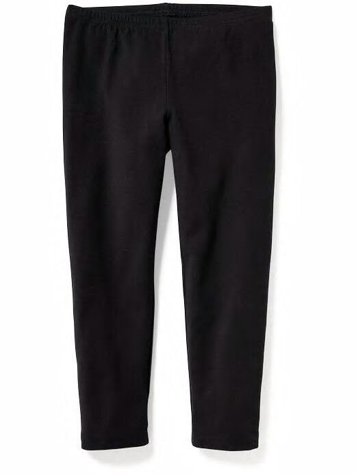

NWT Old Navy Укороченные леггинсы из джерси Укороченные леггинсы Черные НОВЫЕ девушки M 8, Черный