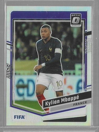 Kylian Mbappe Donruss Holo 2枚セット 2023-24 Donruss FIFA - KYLIAN MBAPPE - Optic & Silver Foil