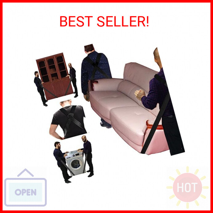 Thenewallhere Moving Straps,for Shoulder Lifting or Carrying Furniture,Equipment