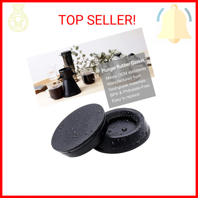 AMI PARTS Plunger Rubber Gasket Replacement Part for AeroPress Coffee and Espres