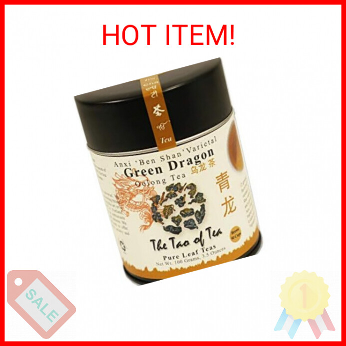 The Tao of Tea, Green Dragon Oolong Tea, Loose Leaf, 3.5 Oun