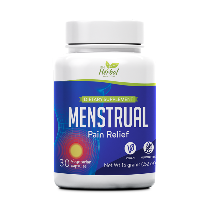 Menstrual Pain Relief - Menstrual Period Pain Relief - Natural Herbal Supplement