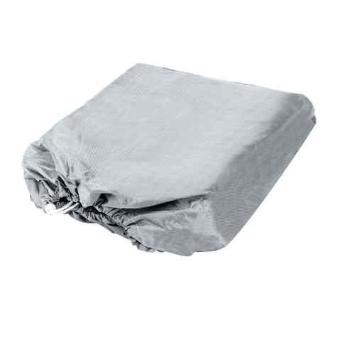 20-22ft 600D Oxford Fabric Waterproof Boat Cover with Storage Bag Gray