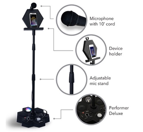 PERFORMER DELUXE All-in-One Party System + Wireless Speaker with Bluetooth