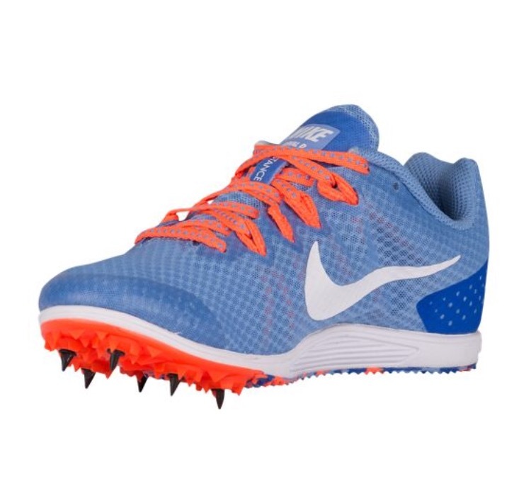 NEW Nike Zoom Rival D Track Spikes Shoes 806560-418 Blue/Purple/Orange Women's 8
