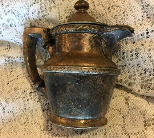 Rare Vintage Duquesne Club Philadelphia PA Teapot International Silver Co