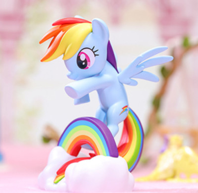 POP MART x Pony Polaroid Nature Series Colorful Rainbow Dash Designer Art Toy