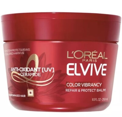 L Oreal Elvive Color Vibrancy Repair & Protect Balm 8.5 fl oz, loreal