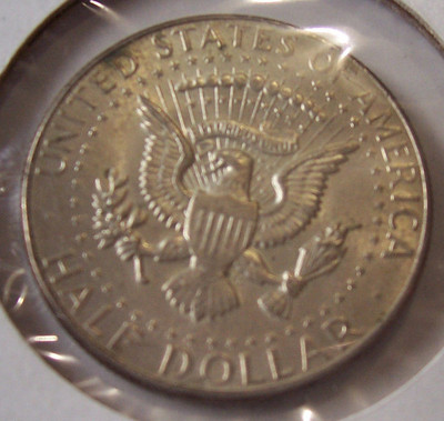 KENNEDY 40% SILVER HALF DOLLAR COIN 1967 P