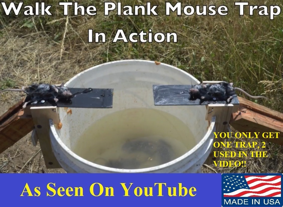 Original Walk The Plank Mouse Trap - Shipped From & Made in Kentucky -USA MADE