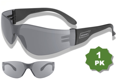 Ironwear OSHA Safety Glasses ANSI Z87+ Silver Mirror Lightweight Construction UV