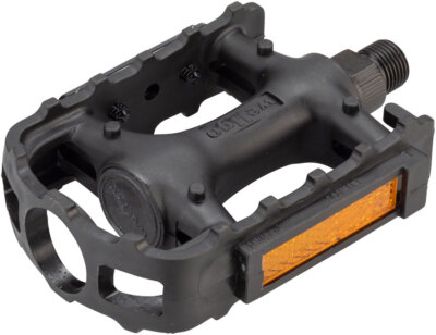 WELLGO LU-895 PEDALS - PLATFORM PLASTIC 1/2 BLACK