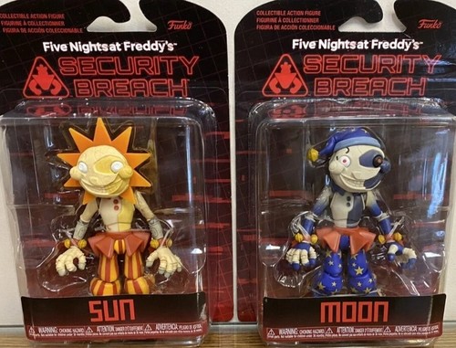 FNAF Five Nights At Freddys Sun & Moon Figures Security