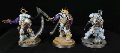 Pro Painted 40k Sons Of The Phoenix  Command Squad Special Characters
