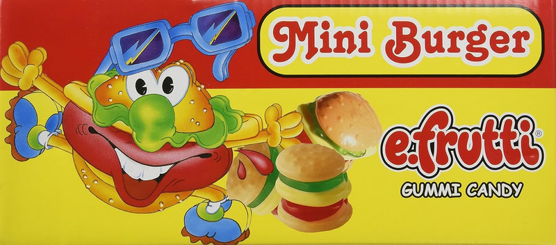 Gummy Burgers - Mini Gummi Burger (Approximately 60 Pieces)