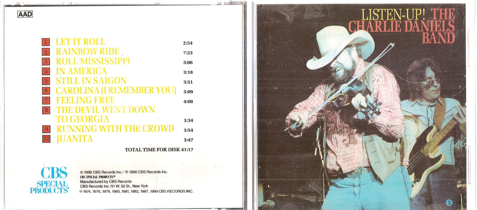 【中古】 Listen Up / Charlie Daniels The Charlie Daniels Band - Listen-Up! (Cass, Comp) (Very