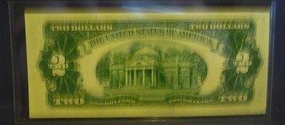 1953 B UNCIRCULATED $2 RED SEAL UNITED STATES NOTE (01A)