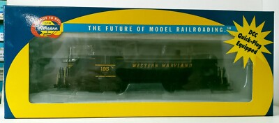 Athearn RTR HO RS3 Western Maryland #195 DC 
