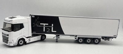 ELIGOR - DAF XG 4x2 con remolque frigorífico 3 Ejes Transports Logistique LEM...