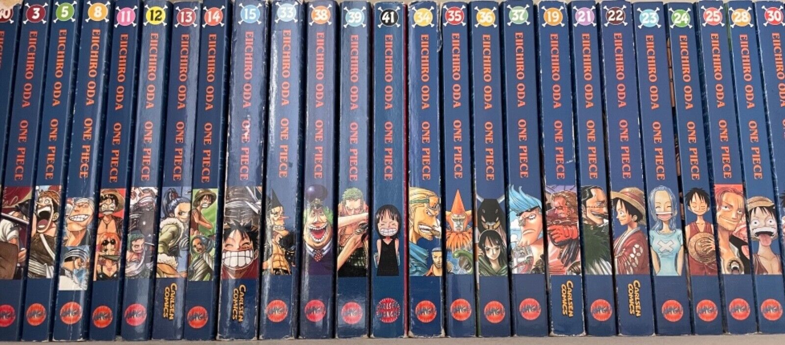 One Piece Manga Comic Kollektion
